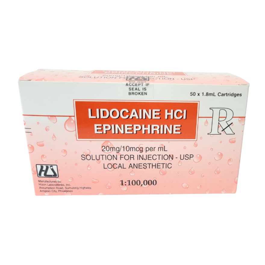 HIZON Lidocaine HCI Epinephrine