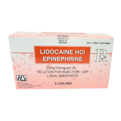 HIZON Lidocaine HCI Epinephrine