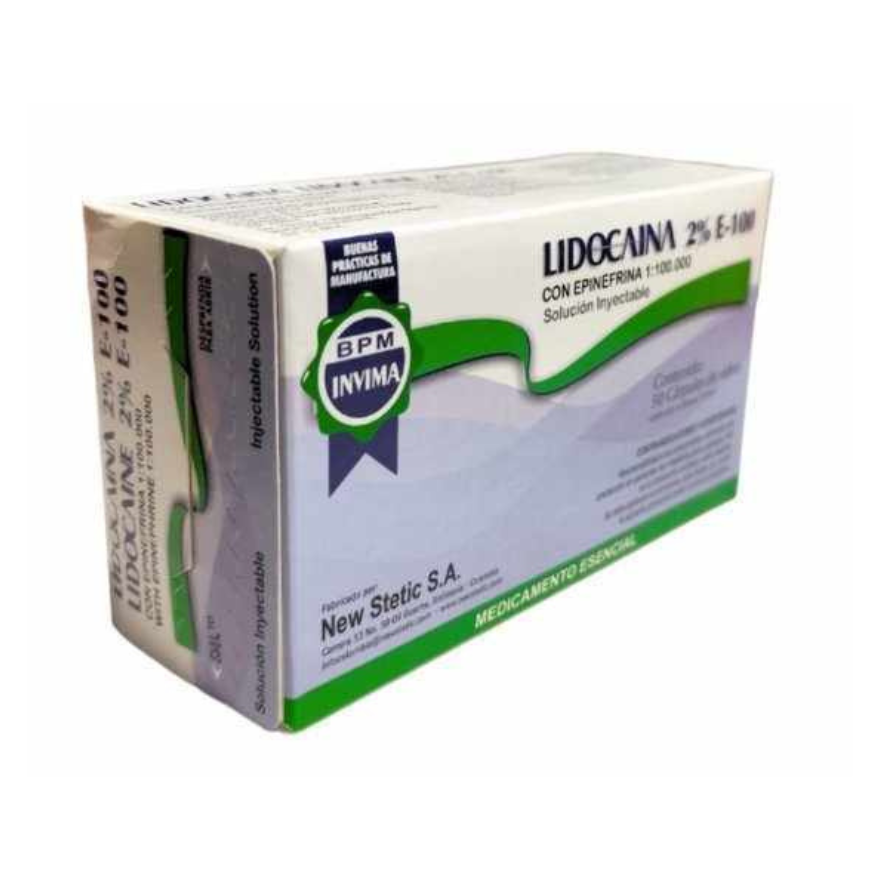 NEW STETIC S.A. Lidocaine with Epinephrine