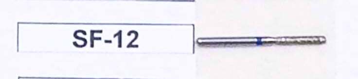 Straight Flat End Diamond Burs