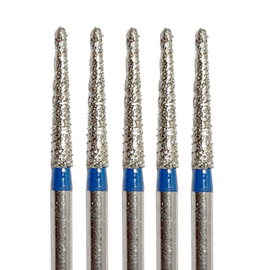 Taper Round End Diamond Burs
