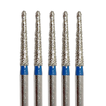 Taper Round End Diamond Burs