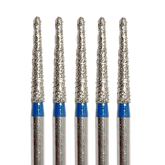 Taper Round End Diamond Burs